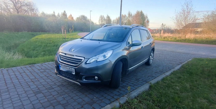 Peugeot 2008 cena 33300 przebieg: 123000, rok produkcji 2014 z Mysłowice małe 79